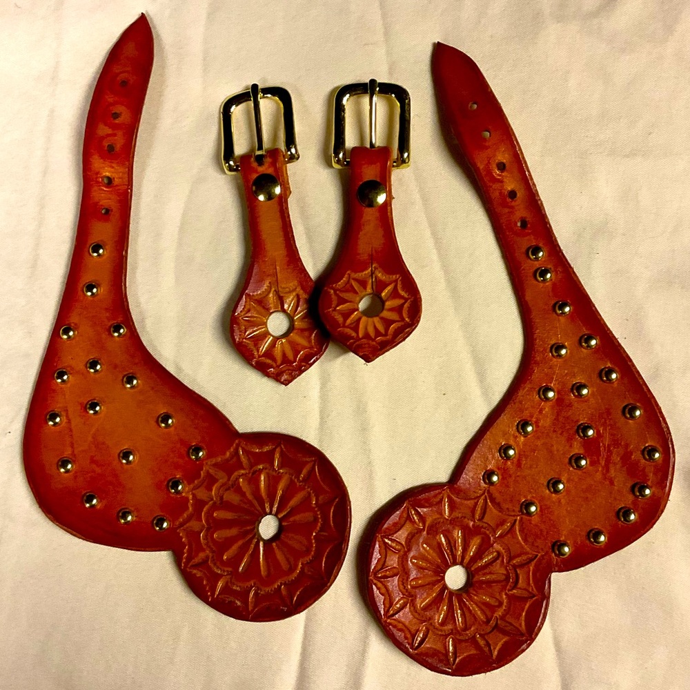 Sunrise custom spur straps